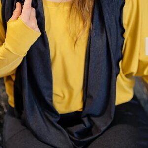 Angelrox "Loop" Infinity Scarf | NWT | Midnight